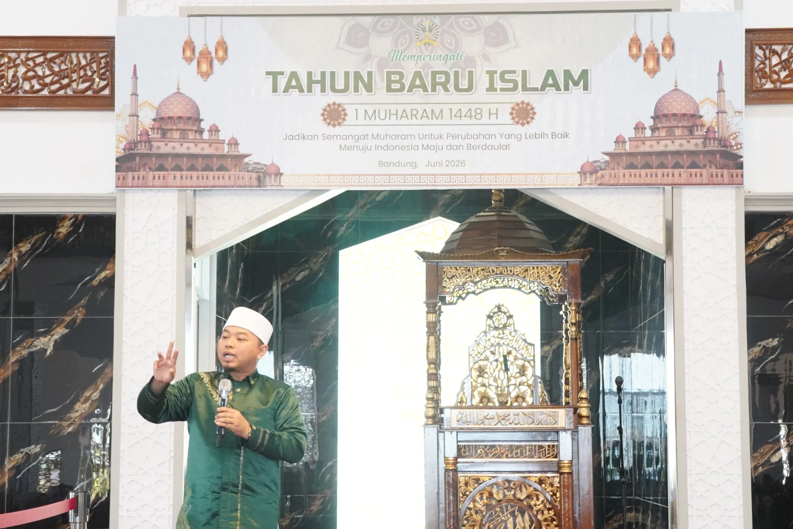 Doa Bersama Dimulainya Kegiatan Revitalisasi Smart Data Center TNI AD