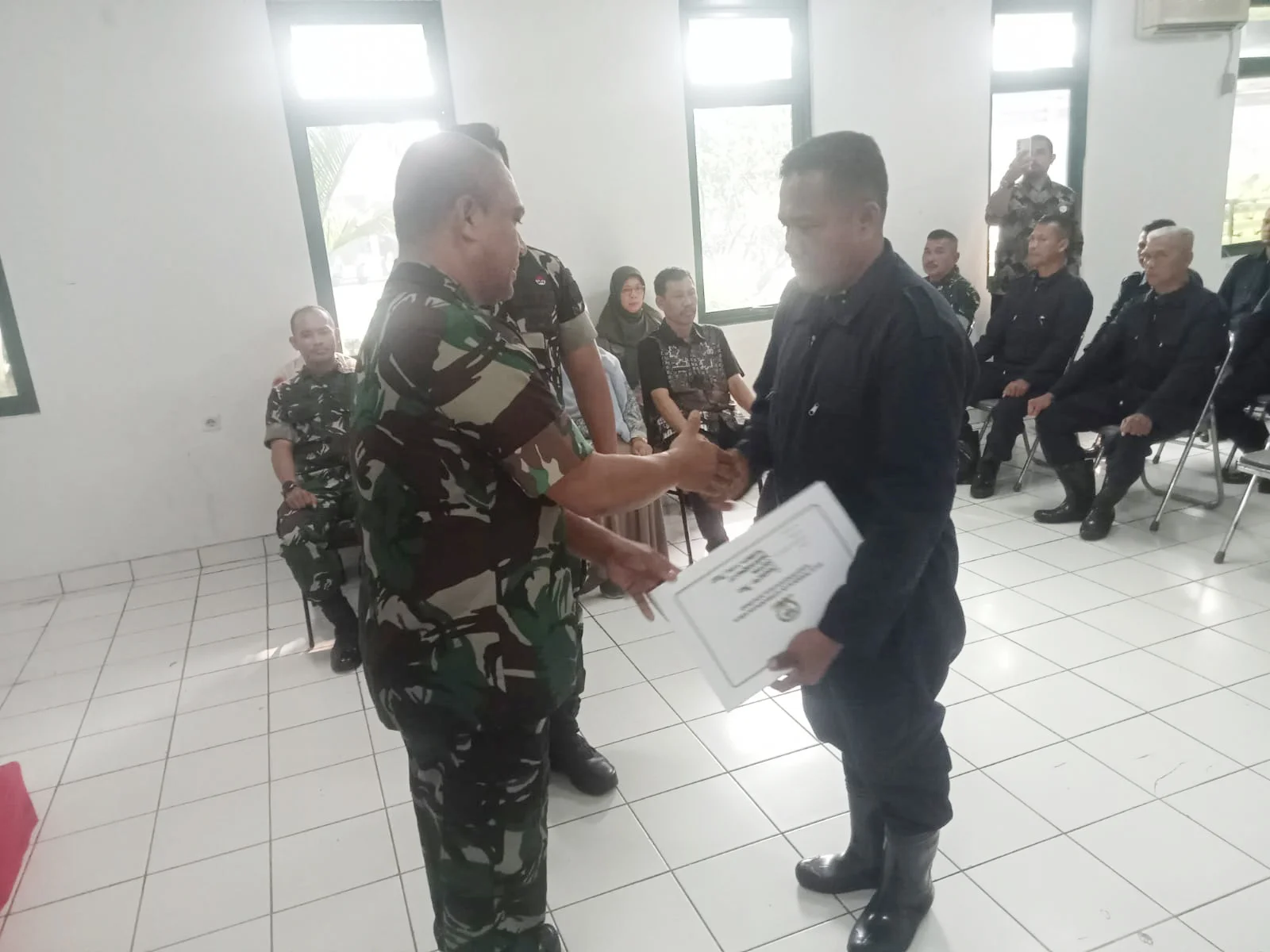 Doa Bersama Dimulainya Kegiatan Revitalisasi Smart Data Center TNI AD