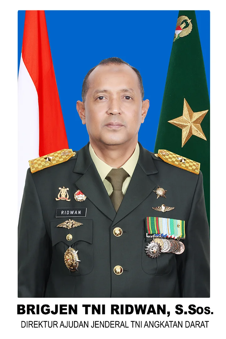 BRIGJEN TNI RIDWAN, S.Sos
